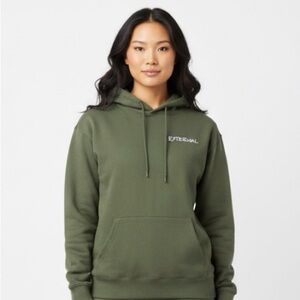 Eternal Olive Green Men's Hoodie